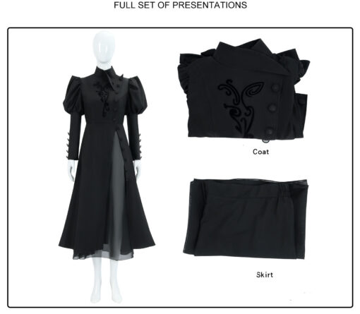 Wicked Elphaba Black Skirt Cosplay Costume