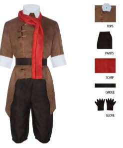 Avatar The Last Airbender Mako Cosplay Costume