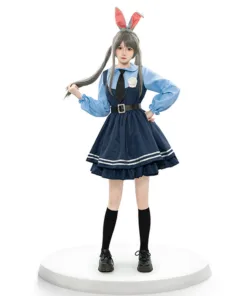 Zootopia Judy Hopps Costume School Uniform with Bunny Ears