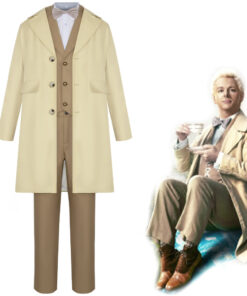 Good Omens Aziraphale Angel Suit Cosplay Costume