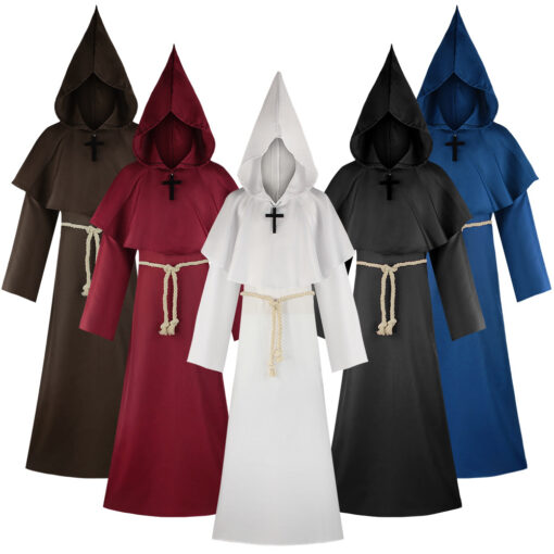 Bleach Monk Red Color Cosplay Costume