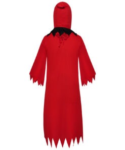 Bleach Red Demon Jumpsuit Cosplay Costume