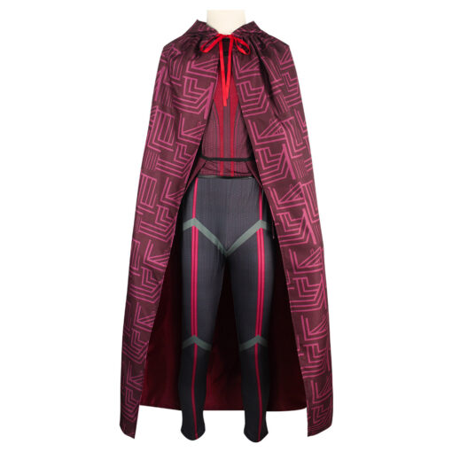 Wanda Vision Scarlet Witch Cosplay Costume