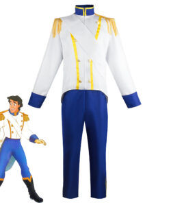 The Little Mermaid Prince Eric Cosplay Costume