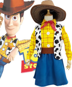 Toy Story Sheriff Woody Pride Female Size Cosplay Costume