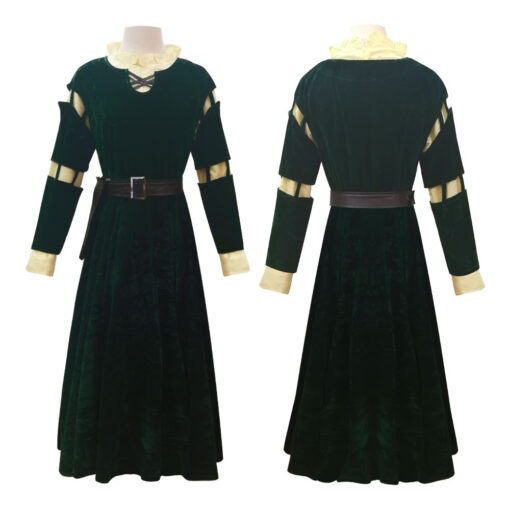 Brave Merida Dress Cosplay Costume