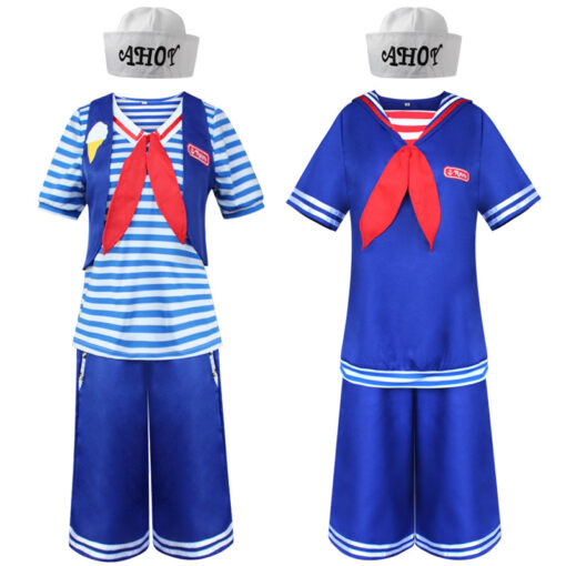 Stranger Things Naval Uniform Cosplay Costume