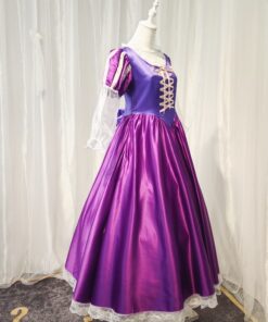 Tangled Rapunzel Dress Cosplay Costume