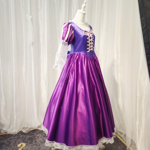 Tangled Rapunzel Dress Cosplay Costume