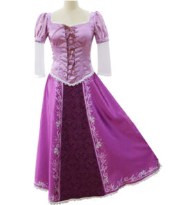 Tangled Rapunzel Dress Cosplay Costume