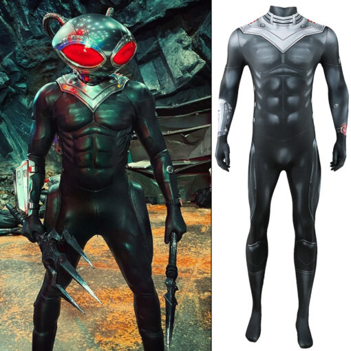 Aquaman Black Manta Bodysuit Cosplay Costume