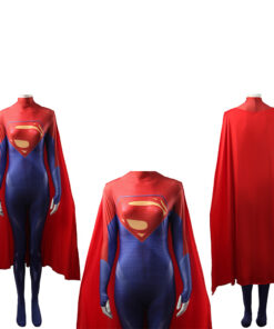 The Flash Superman Female Bodysuit Cosplay Costume