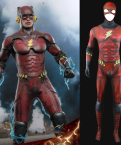 The Flash Barry Allen Bodysuit Cosplay Costume