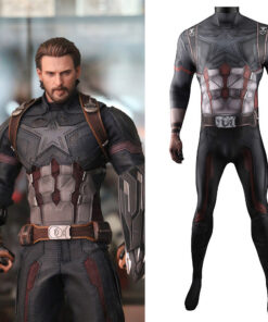 The Avengers Captain America Bodysuit Cosplay Costume