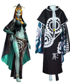 The Legend of Zelda Twilight Princess Midna Cosplay Costume