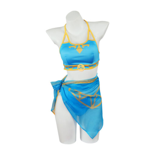 The Legend of Zelda Princess Zelda Swimsuit Cosplay Costume