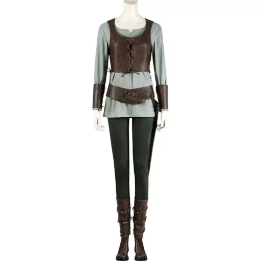 The Witcher Lady of Space and Time Ciri Cosplay Costume