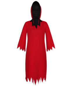 Bleach Red Demon Jumpsuit Cosplay Costume