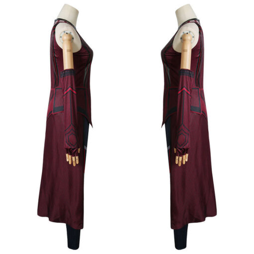 Wanda Vision Scarlet Witch Cosplay Costume