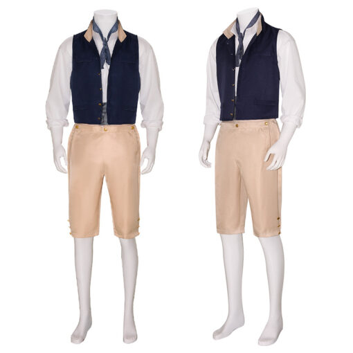 The Little Mermaid Prince Eric Cosplay Costume