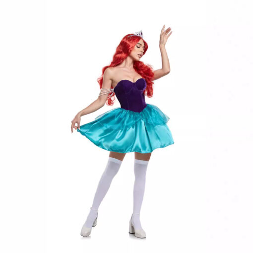 The Little Mermaid Princess Ariel Skirt Cosplay Costume