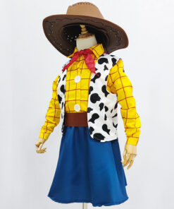 Toy Story Sheriff Woody Pride Female Size Cosplay Costume