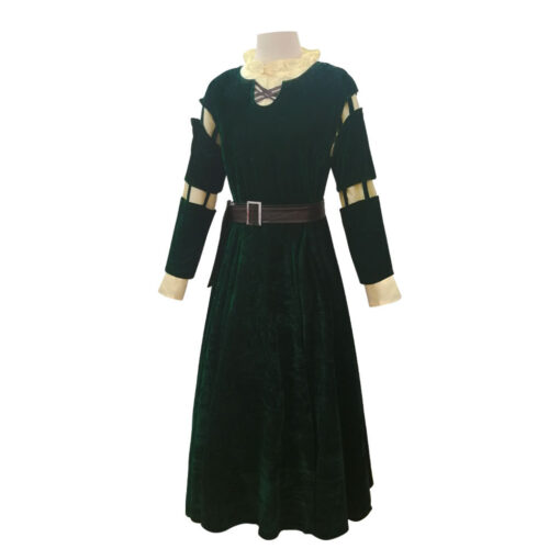 Brave Merida Dress Cosplay Costume