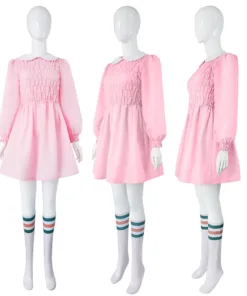 Stranger Things Eleven Cosplay Costume