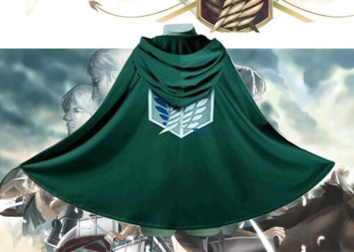 Attack On Titan Scout Regiment Cloak Cosplay Costume