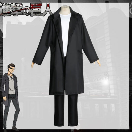 Attack On Titan Eren Yeager Cosplay Costume