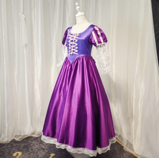 Tangled Rapunzel Dress Cosplay Costume