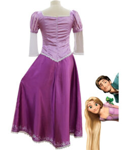 Tangled Rapunzel Dress Cosplay Costume