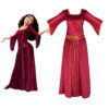 Tangled Mère Gothel Dress Cosplay Costume