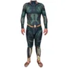 Aquaman Green Bodysuit Cosplay Costume
