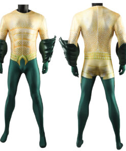 Aquaman Arthur Curry Bodysuit Cosplay Costume