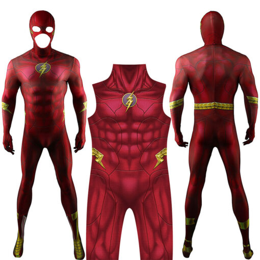 The Flash Barry Allen Bodysuit Cosplay Costume