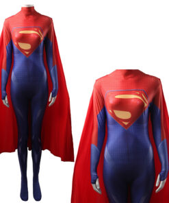 The Flash Superman Female Bodysuit Cosplay Costume