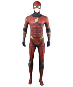 The Flash Barry Allen Bodysuit Cosplay Costume