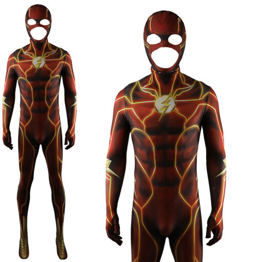 The Flash Barry Allen Bodysuit Cosplay Costume