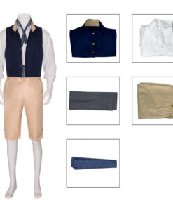 The Little Mermaid Prince Eric Cosplay Costume