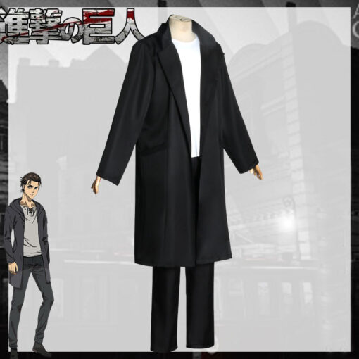 Attack On Titan Eren Yeager Cosplay Costume