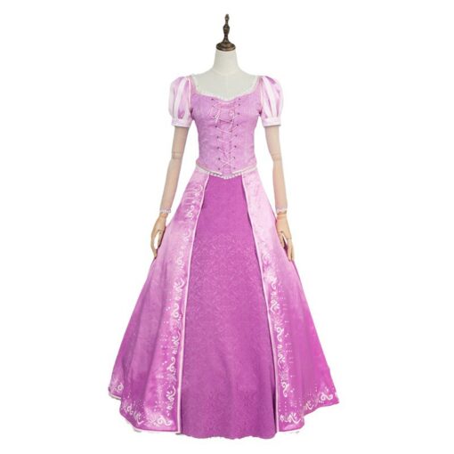 Tangled Rapunzel Dress Cosplay Costume