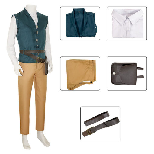 Tangled Flynn Rider Cosplay Costume