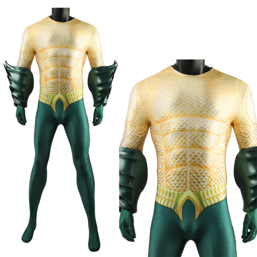 Aquaman Arthur Curry Bodysuit Cosplay Costume