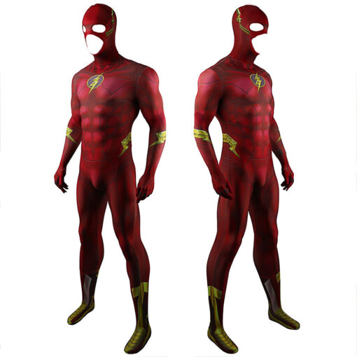 The Flash Barry Allen Bodysuit Cosplay Costume