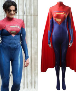 The Flash Superman Female Bodysuit Cosplay Costume