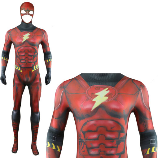 The Flash Barry Allen Bodysuit Cosplay Costume