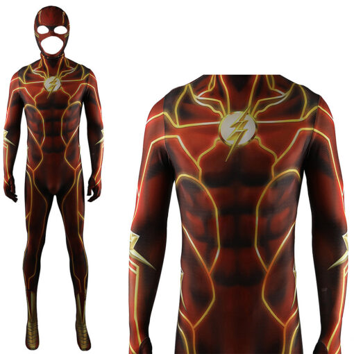 The Flash Barry Allen Bodysuit Cosplay Costume