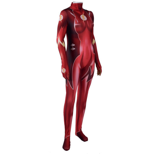 The Flash Female Bodysuit Cosplay Costume