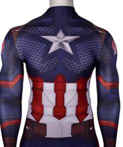 The Avengers Captain America Bodysuit Cosplay Costume